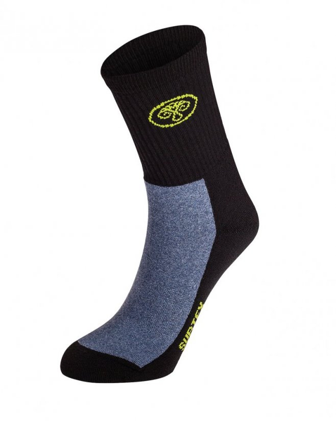 Surtex merino ponožky volný lem - Velikost: 41-43, Barva: Modrá