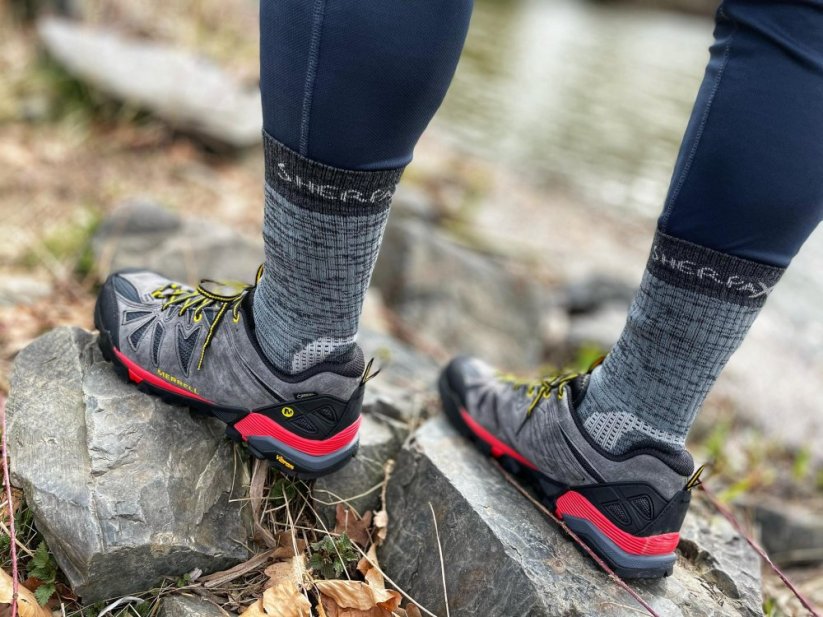 Sherpax outdoorové merino ponožky BONETTE