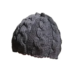 Dámská ručně pletená merino čepice