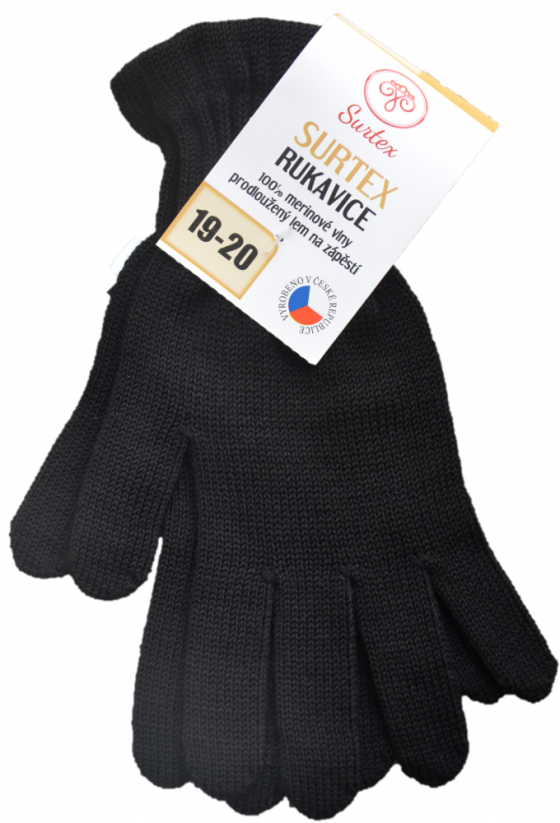 Dámské zimní merino rukavice