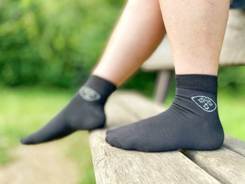 Surtex kotníkové merino ponožky