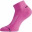 Lasting kotníkové merino ponožky WDL - Velikost: 34-37, Barva: Růžová