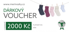 Dárkový poukaz 2.000 Kč