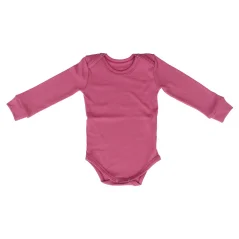 Dětské merino body s dlouhým rukávem