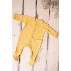 Dětské merino dupačky s ťapičkami