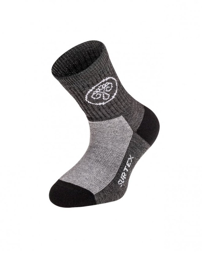 Surtex dětské merino ponožky volný lem
