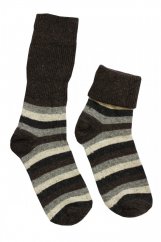 Diba dětské vlněné ponožky pruhované