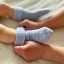 Diba dětské vlněné ponožky jednobarevné - Velikost: vel. 5 - 26-28 (15,5 cm), Barva: Blankytná