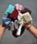 Diba dětské vlněné ponožky jednobarevné - Velikost: vel. 1 - 19-22 (12 cm), Barva: Dívčí barvy