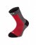 Surtex dětské froté merino ponožky - Velikost: 28-29 (18-19 cm), Barva: Fialovo-černá