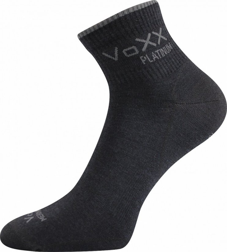 Voxx sportovní merino ponožky - Velikost: 43-46, Barva: Černá
