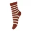 mpDenmark dětské pruhované merino ponožky