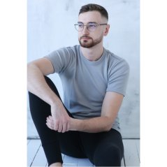 Pánské merino triko s krátkým rukávem