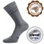 Lonka společenské merino ponožky - Velikost: 39-42, Barva: Černá