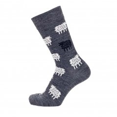 Cai společenské merino ponožky pro dospělé vzor Sheep
