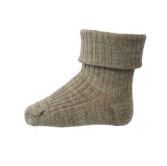 mpDenmark dětské tenké ohrnovací merino ponožky