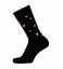 Cai společenské merino ponožky pro dospělé vzor Heart - Velikost: 35-39, Barva: Černá