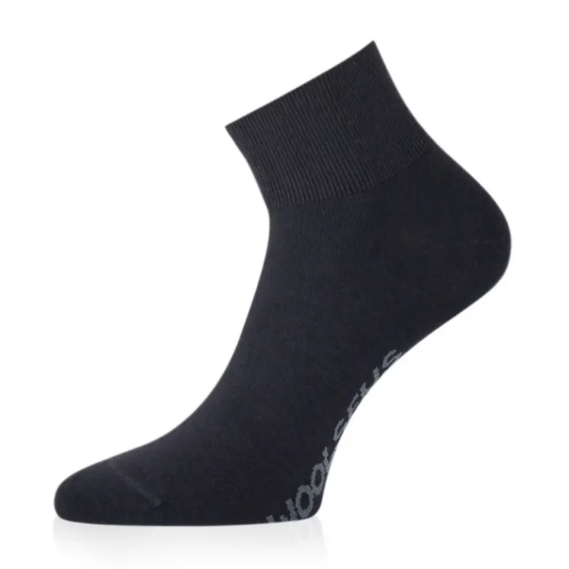 Lasting merino ponožky nízké FWE - Velikost: 34-37, Barva: Černá