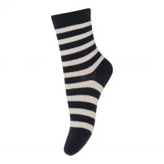 mpDenmark dětské pruhované merino ponožky